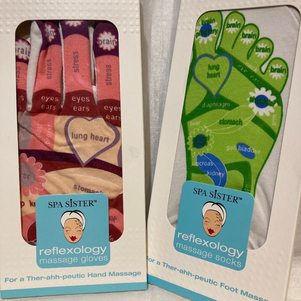 Spa Sister Reflexology Gloves and Socks